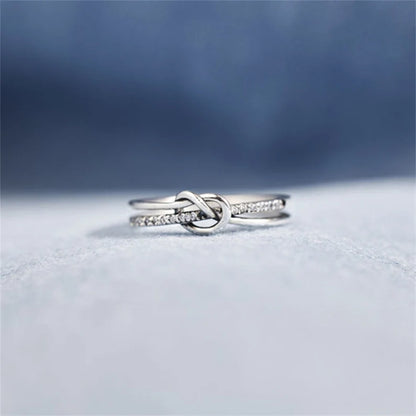 To My Bestfriend - Friendship Knot Ring