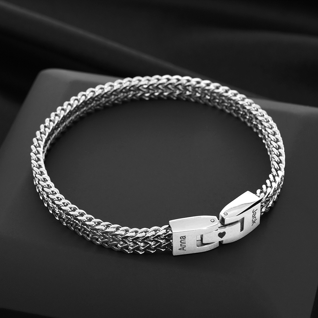 Für immer miteinander verbunden - Personalisiertes Armband