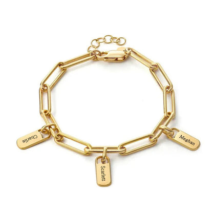 Pulsera grabada Family's Heartbeat