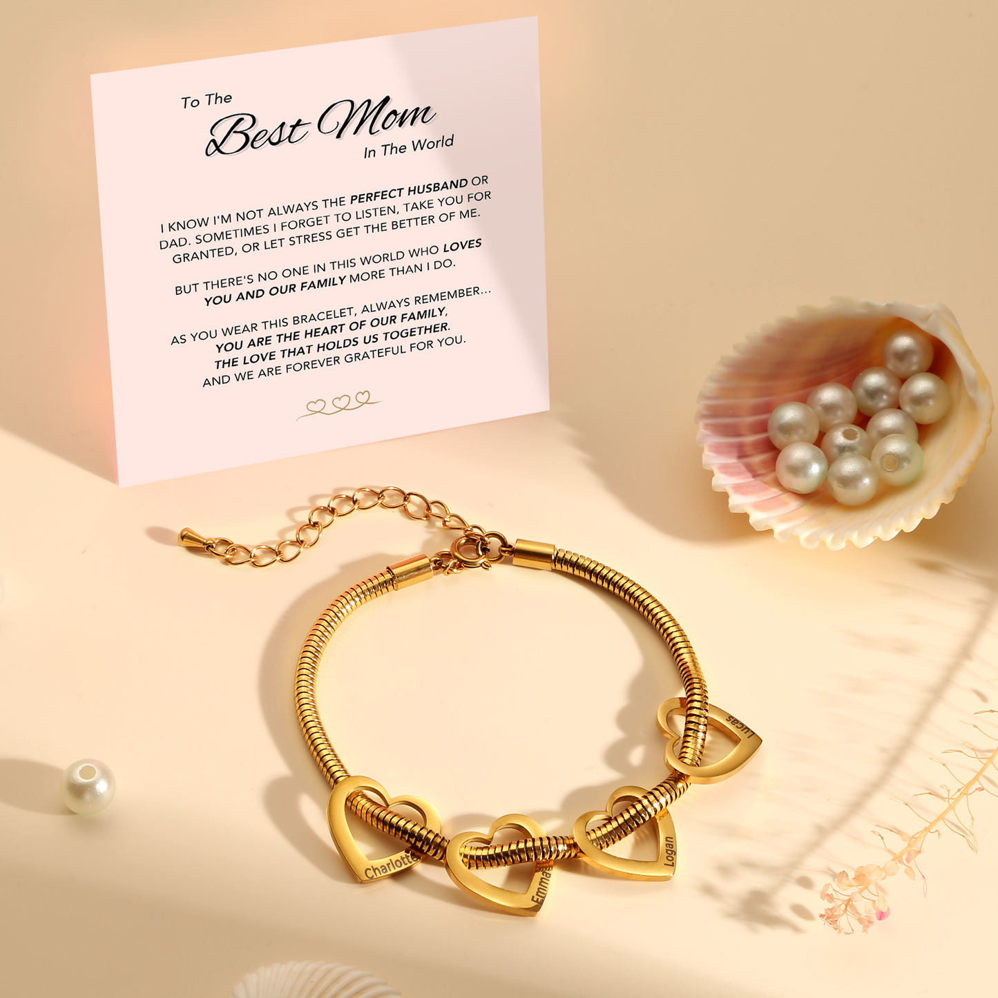 "Pulsera "El corazón de nuestra familia