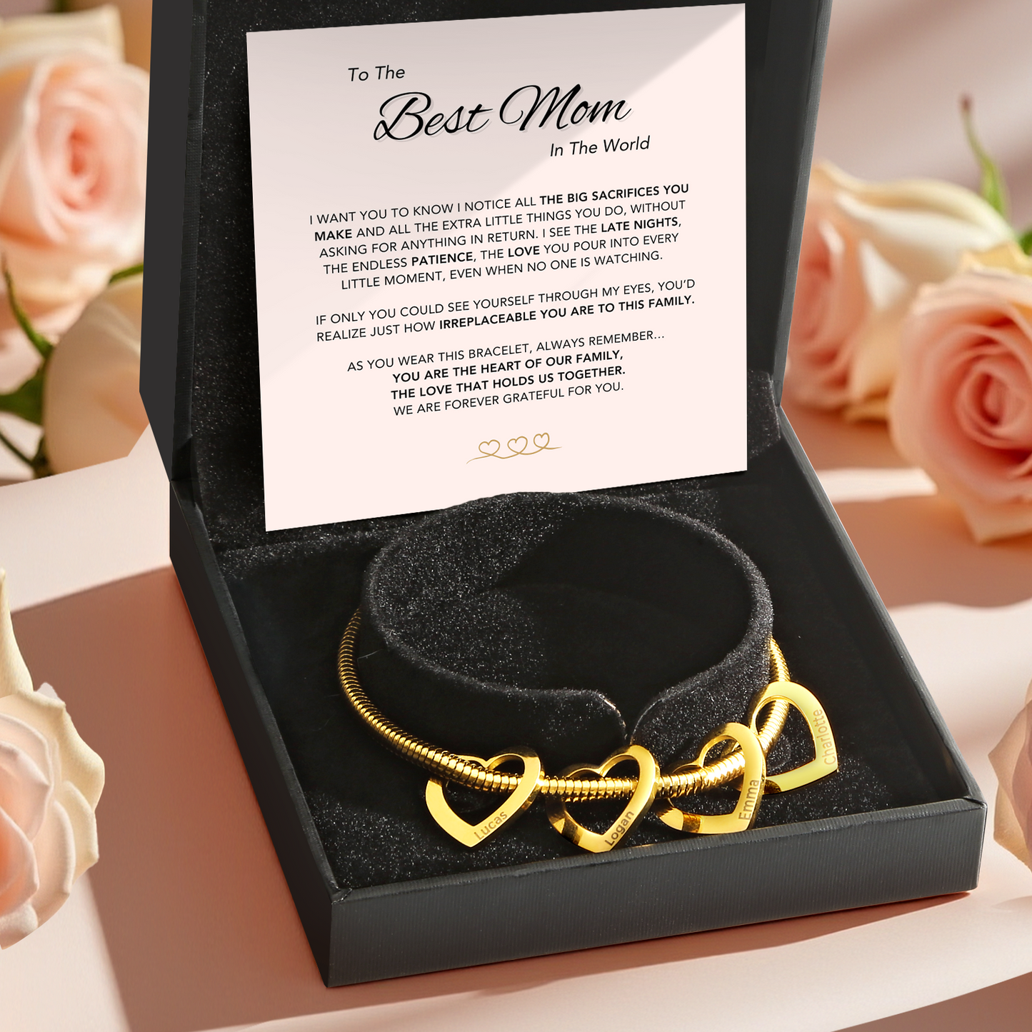 "Pulsera "El corazón de nuestra familia