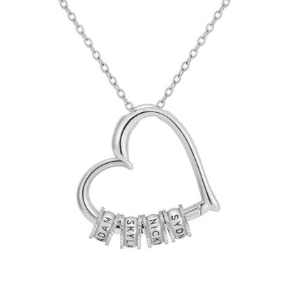Heart of Our Family - Collar personalizado y caja LED de lujo