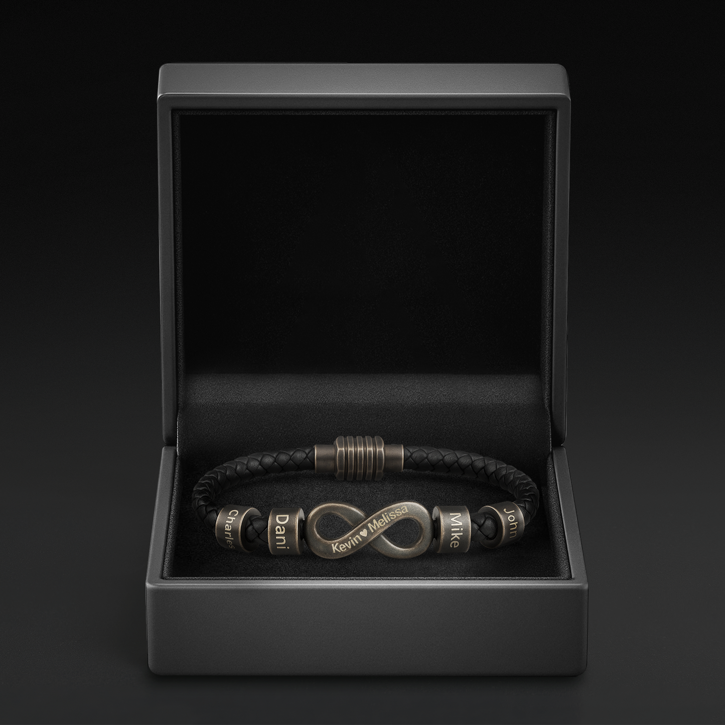 Infinity Name Bracelet - Para el hombre que nos mantiene unidos