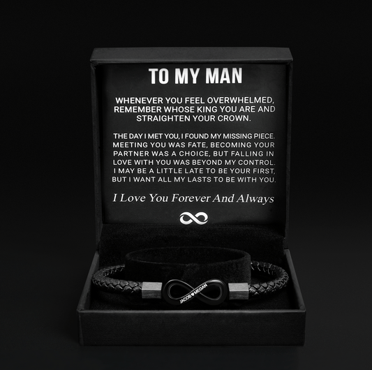 Ziella - "To My Man" - Pulsera personalizada Infinito