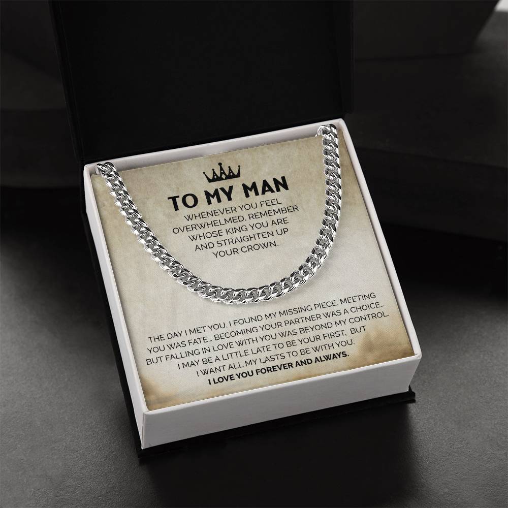 To My Man - Endereza la cadena de tu corona