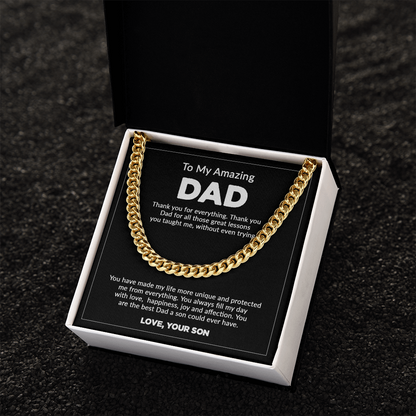 Regalo para un padre orgulloso