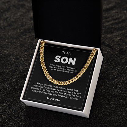 Collar para hijo de mamá