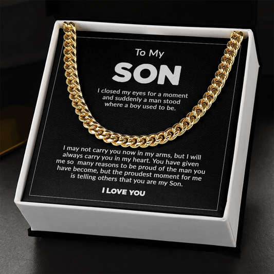 Collar de cadena Para Hijo