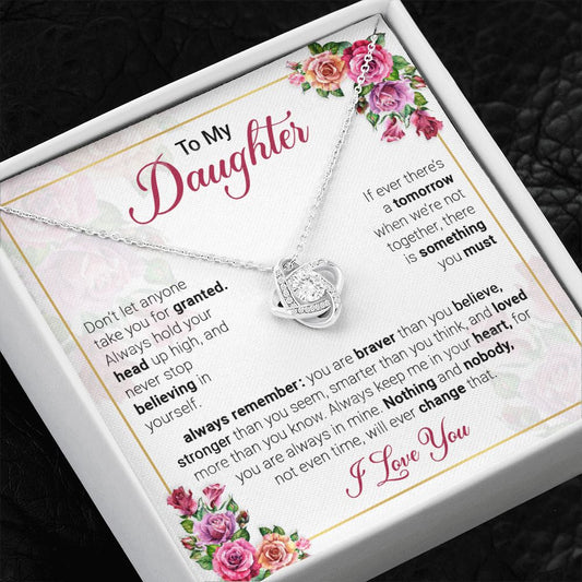 A mi hija: Nunca dejes de creer en ti misma